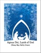 Agnus Dei, Lamb of God SATB choral sheet music cover